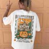 Vintage Halloween 1998 Retro Shirt Pumpkin Fall Front Back PNG