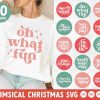 Vintage Holiday SVG Collection for Christmas Sweatshirts Cricut