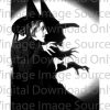 Vintage Horror Retro 1930s Wicked Witch Photo Digital Download SVG