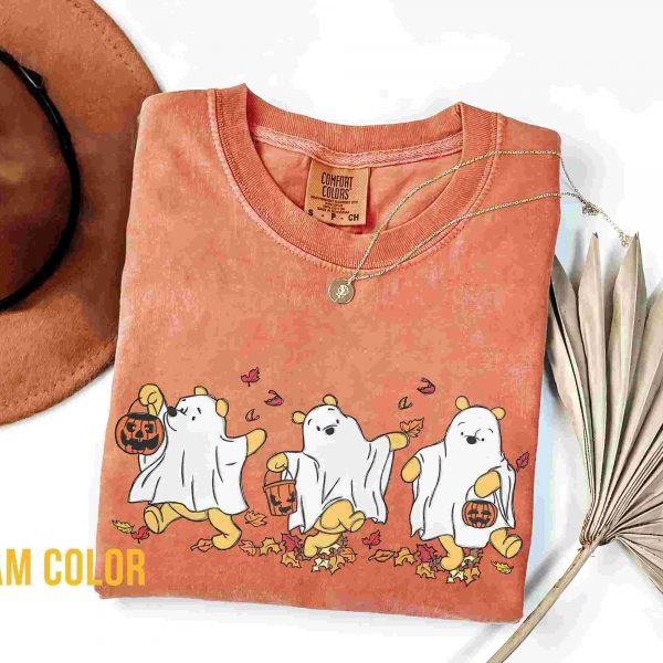 Vintage Pooh Ghost Halloween svg Winnie The Pooh Halloween pdf Spooky