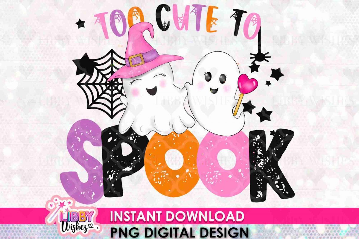 Wickedly adorable Halloween SVG Too cute to spook SVG Cute Pumpkin